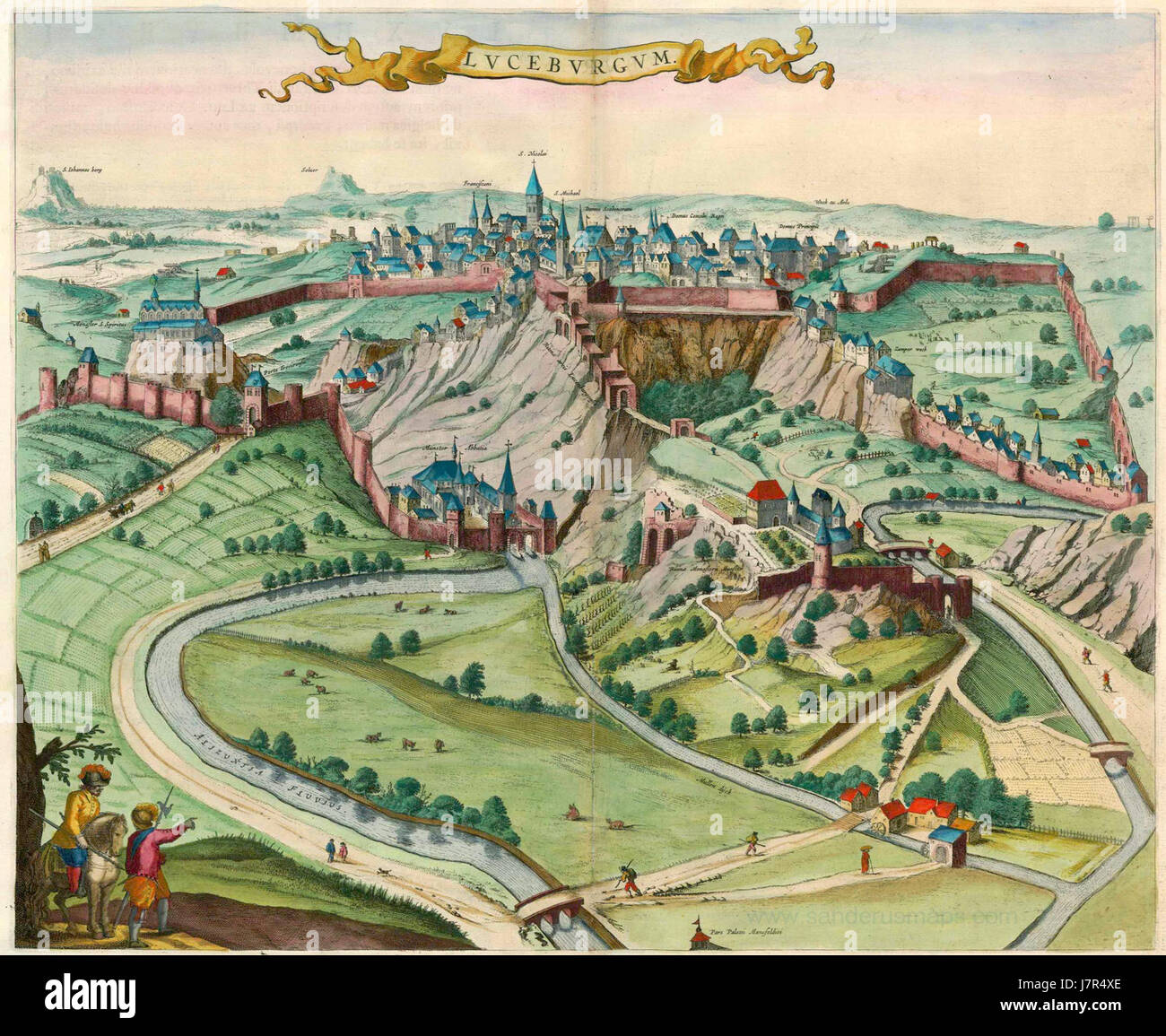 18 Old Maps Of Luxembourg City Image: PICRYL - Public Domain