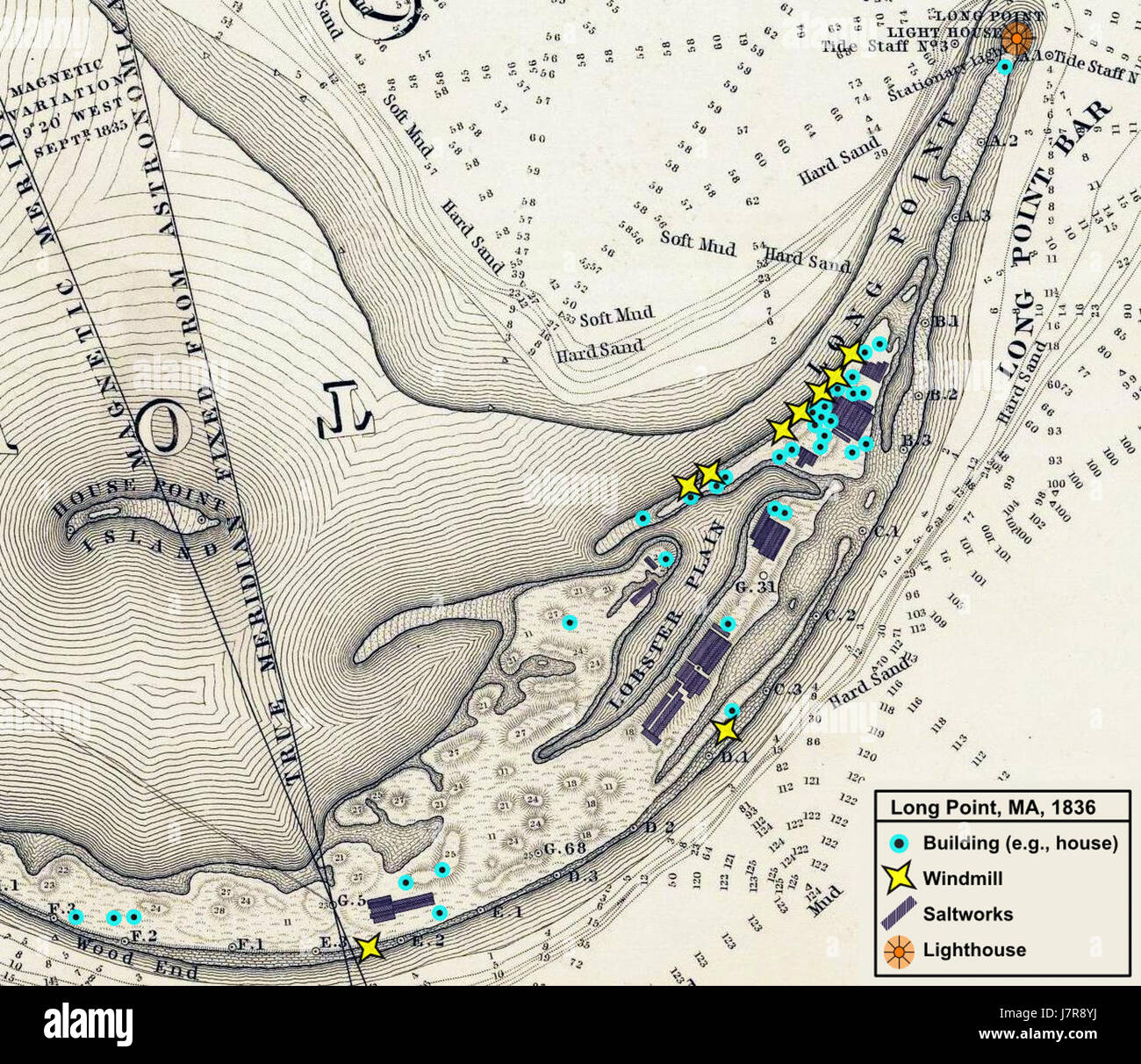 Map of provincetown hires stock photography and images Alamy