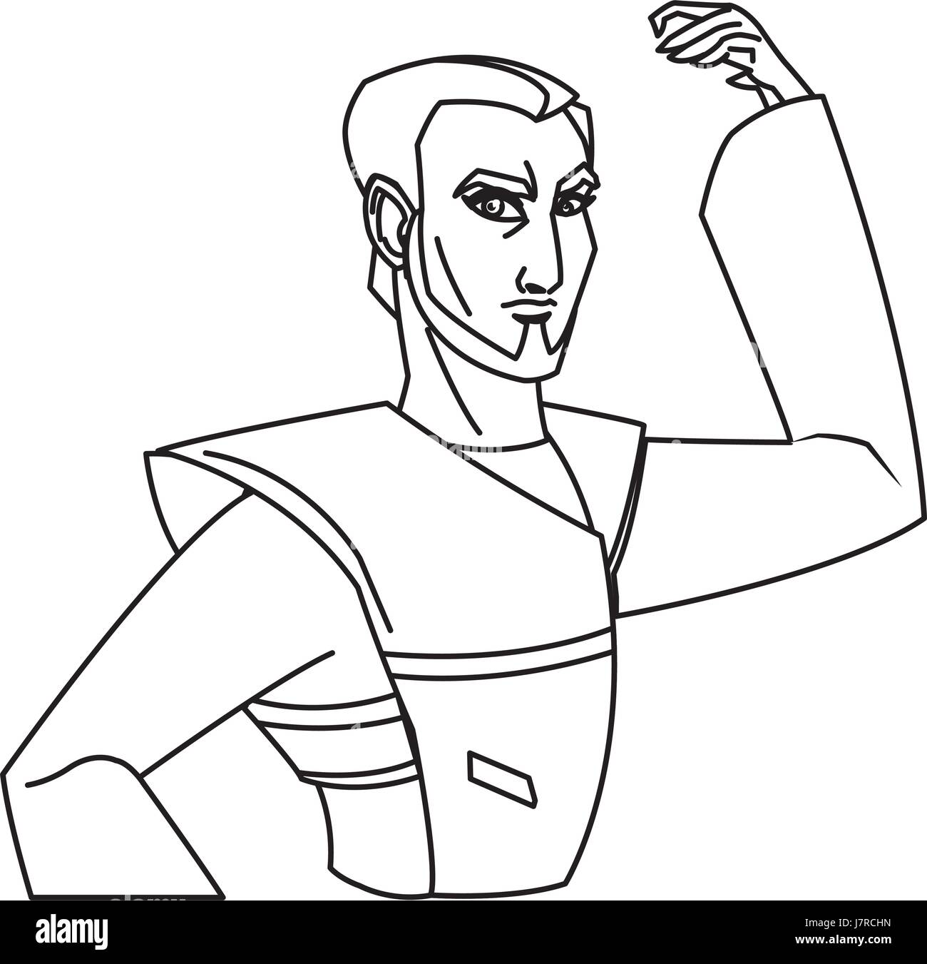 China portrait face people eyes Stock Vector Images - Alamy, image size:1300x1351