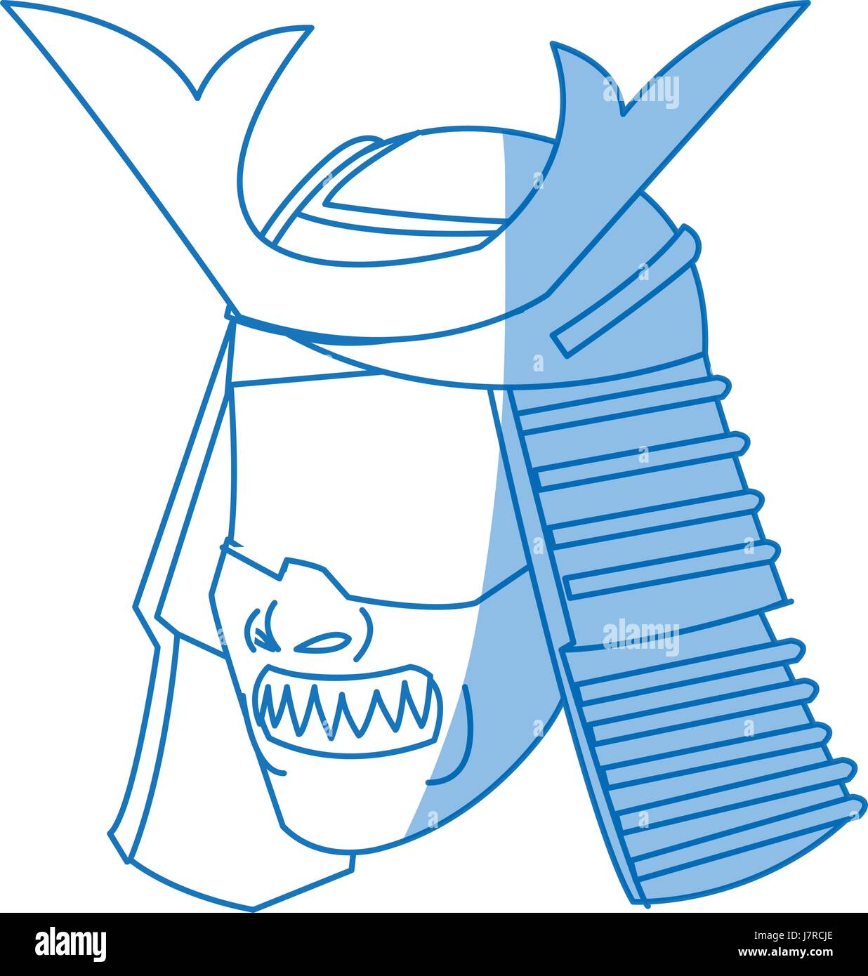 Download Samurai Mask High Resolution Stock Photography And Images Alamy PSD Mockup Templates