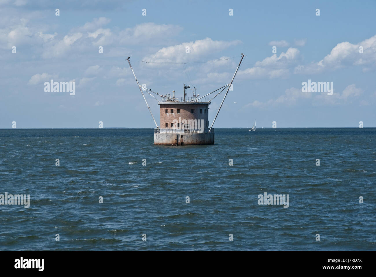 water baltic sea salt water sea ocean beacon radio beacon lighthouse beach Stock Photo