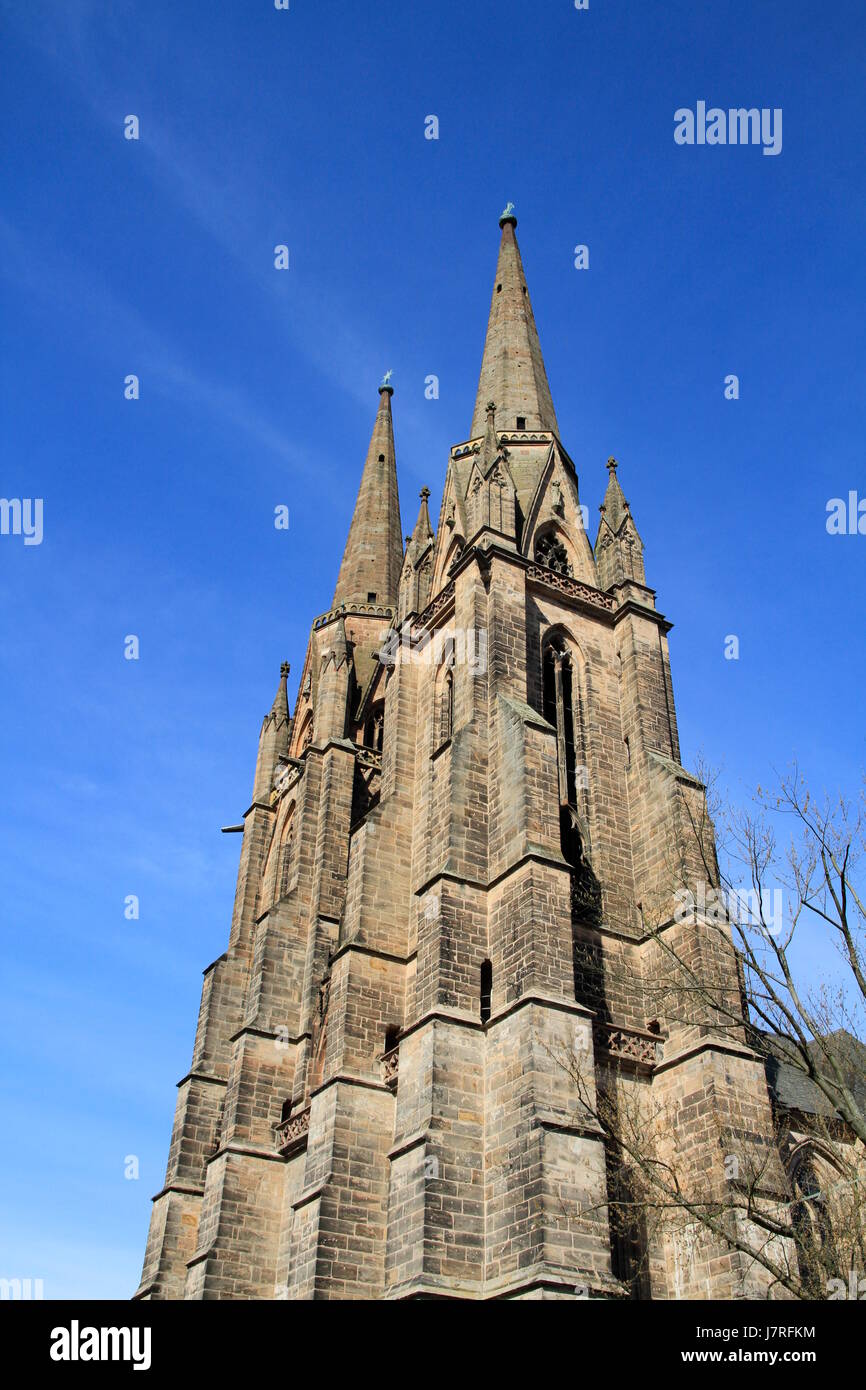 elisabeth church in marburg an der lahn Stock Photo Alamy