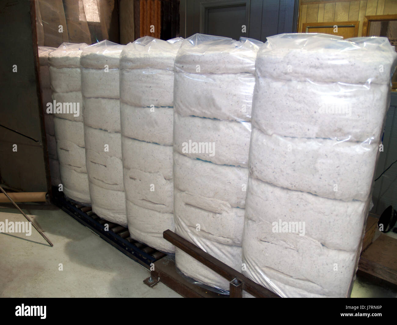 industry agriculture farming wrapped cotton manufacturing gin