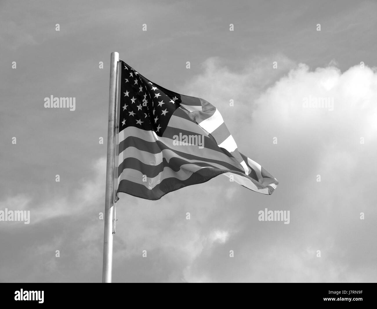 usa america flag jack union clicking journal box states united blue american Stock Photo