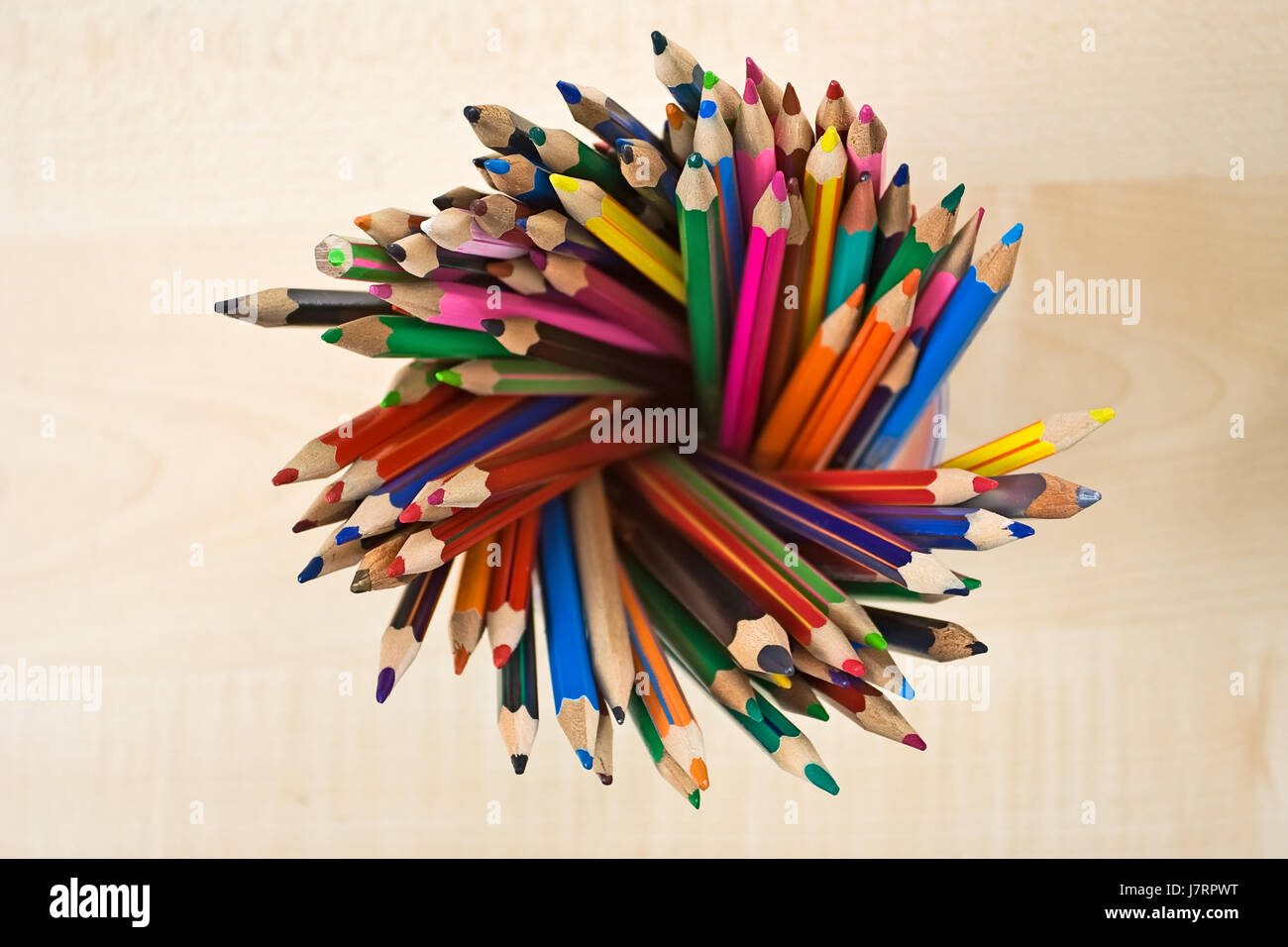 twisted colored top colorful pen style pencil blue colour green sassy