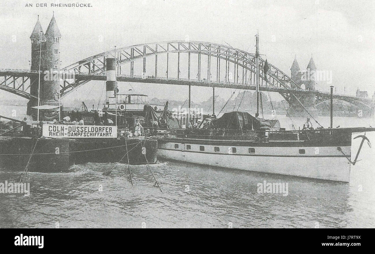 Bismarck (ship, 1883) 001 Stock Photo