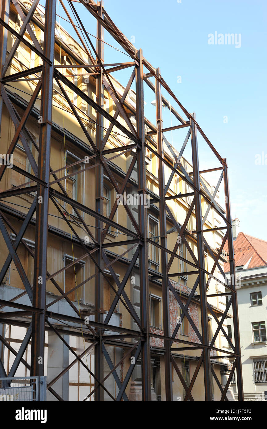 new building aspire munich steel construction style of construction Stock Photo