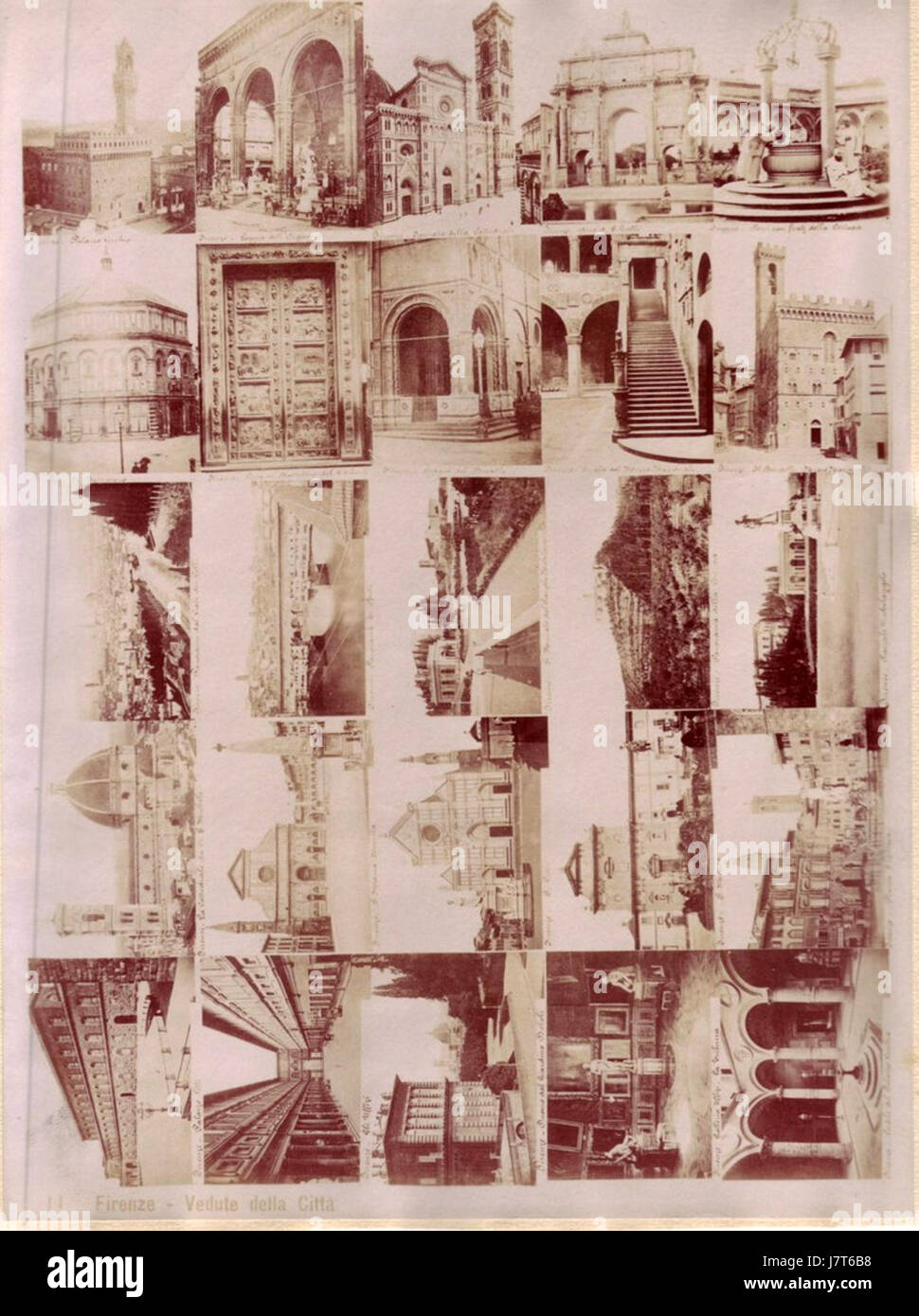 This refers to a miniature catalog by Brogi, a 19thcentury