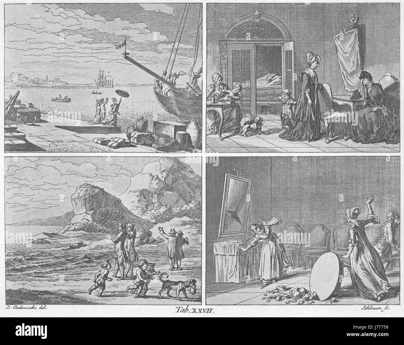 18th century engraving life hi-res stock photography and images - Alamy