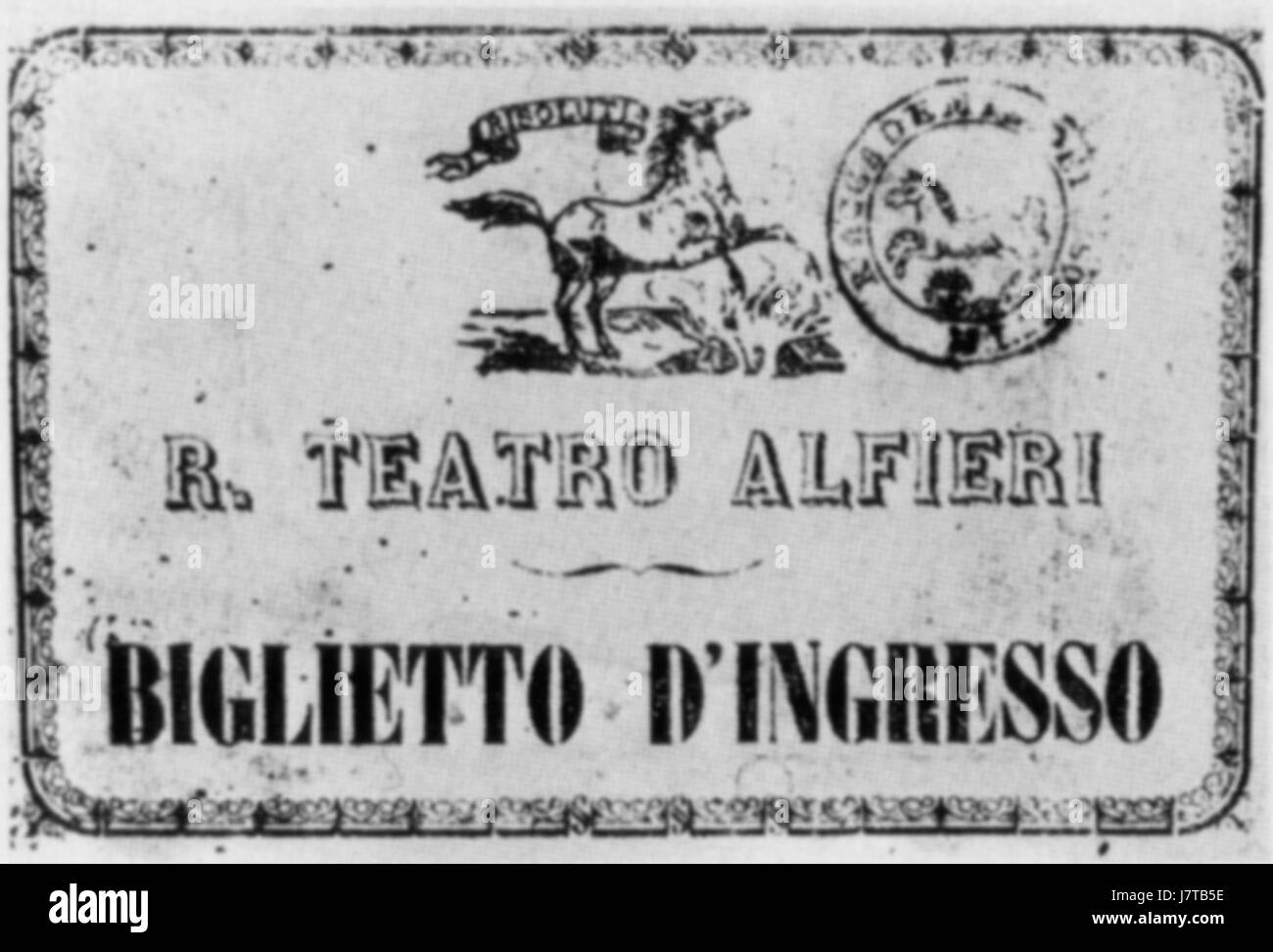 Teatro alfieri hi-res stock photography and images - Alamy