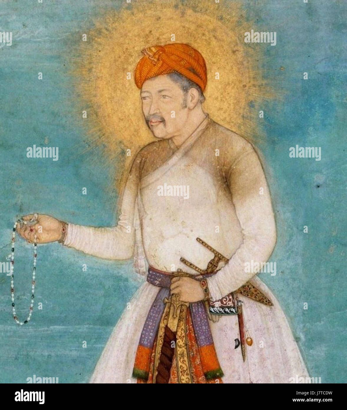 Akbar of India Stock Photo