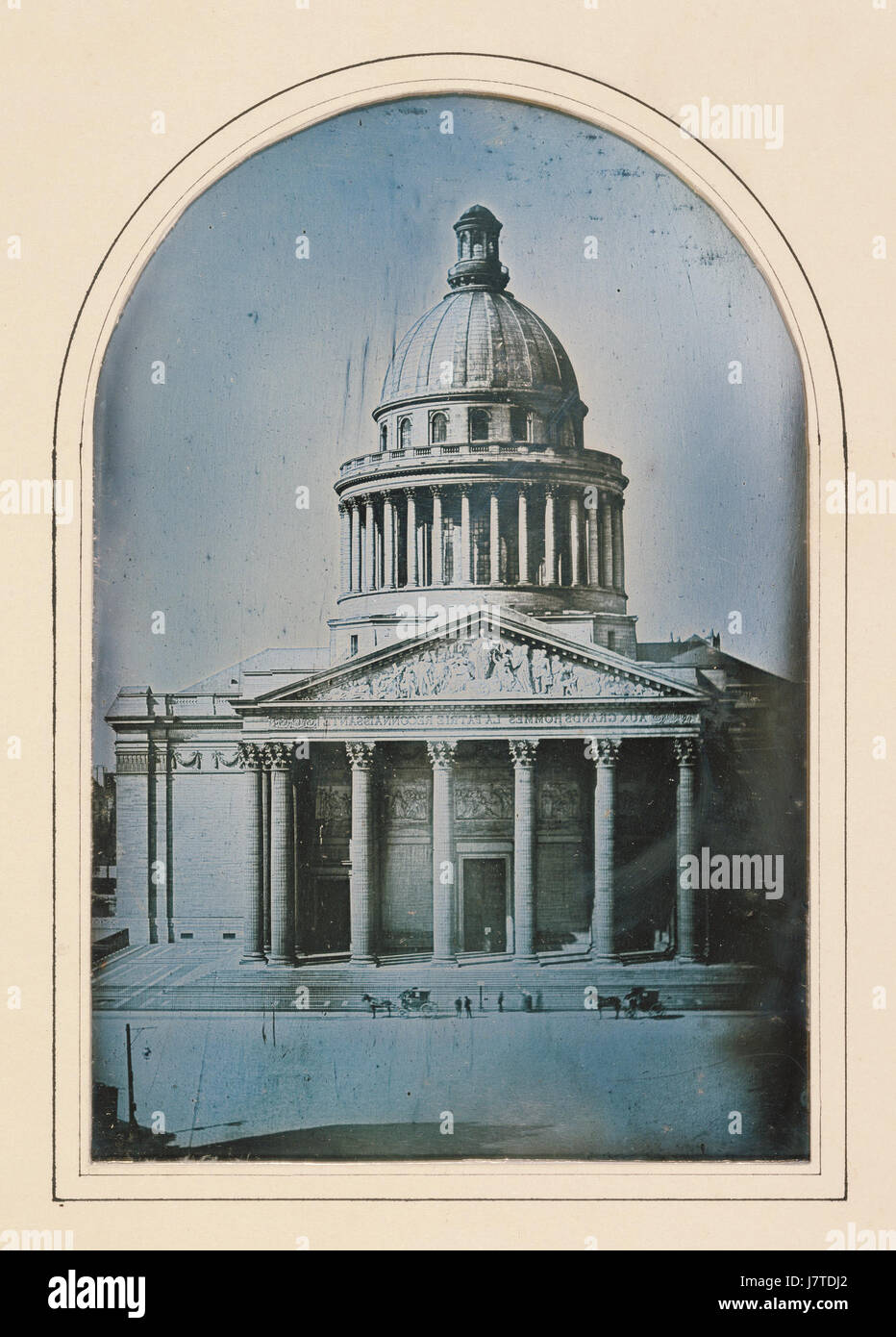 Alphonse Louis Poitevin, The Pantheon, 1842 Stock Photo