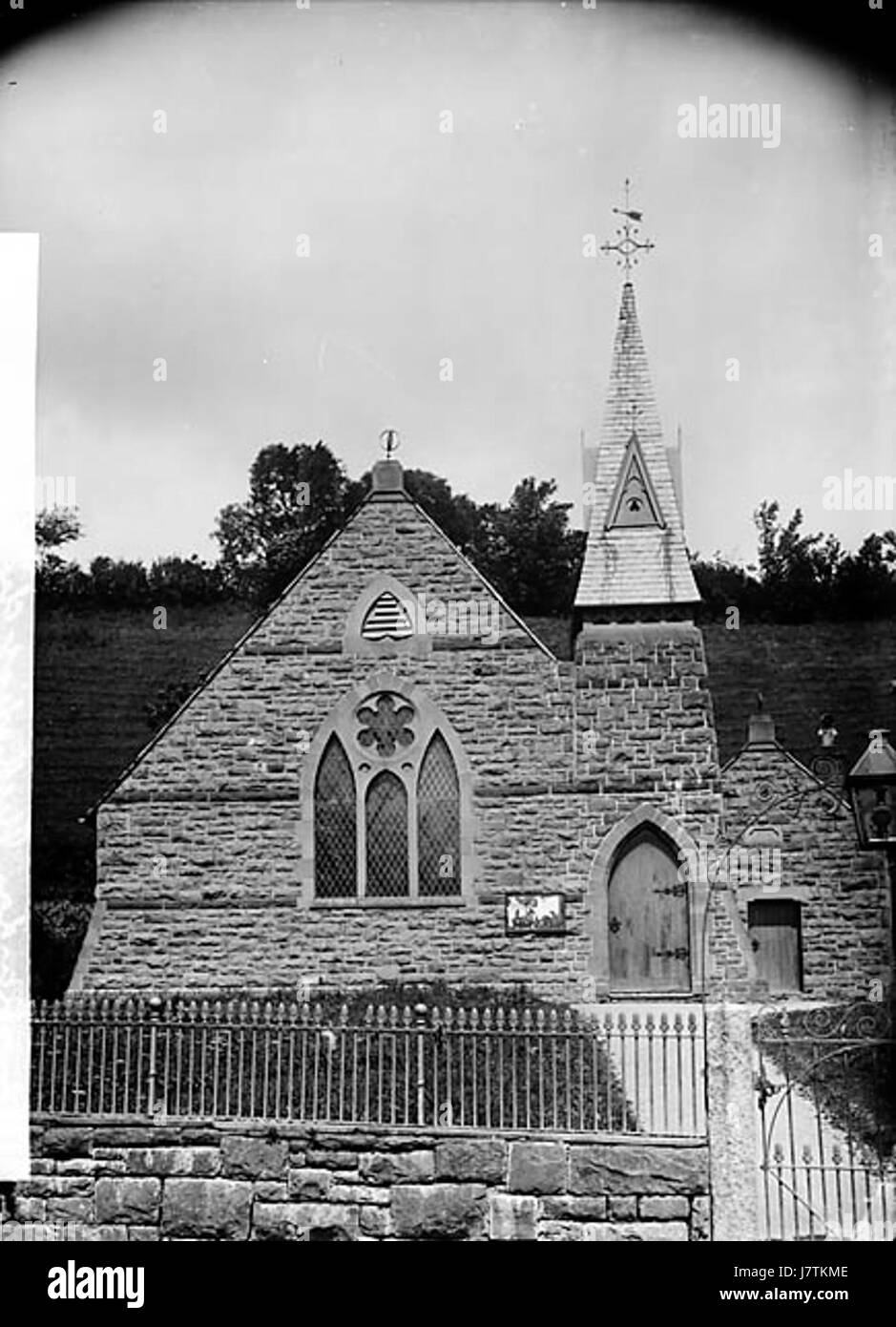 Bethesda chapel (CM), Llanrhaeadr ym Mochnant NLW3363435 Stock Photo