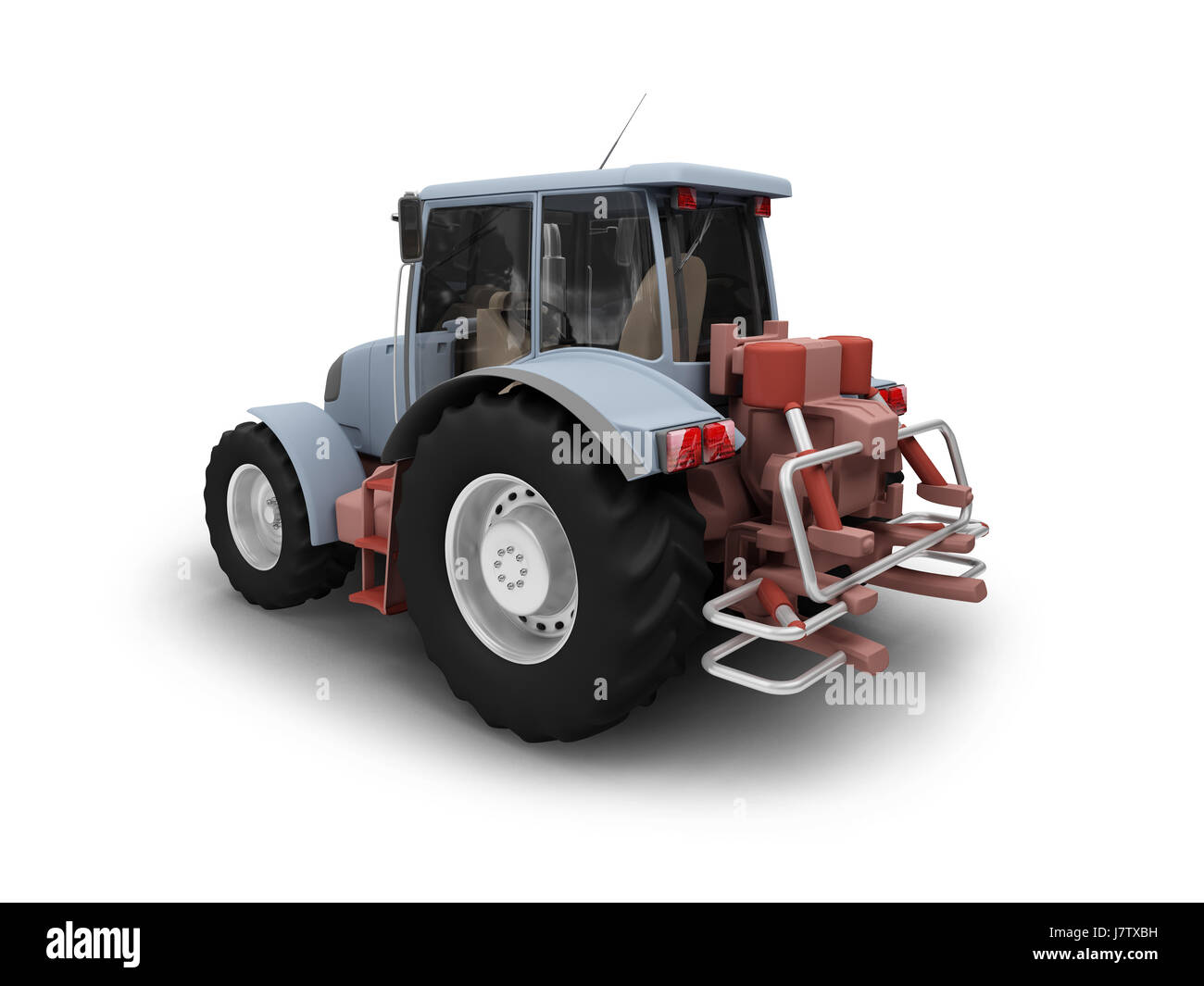 isolated industrial agriculture farming field transport vehicle work