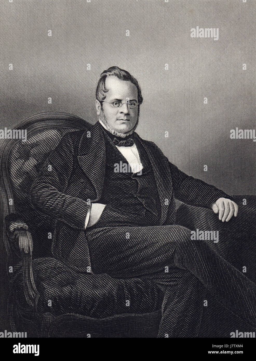 Count Cavour Camillo Benso 1st Prime Minister of a United Italy Stock Photo