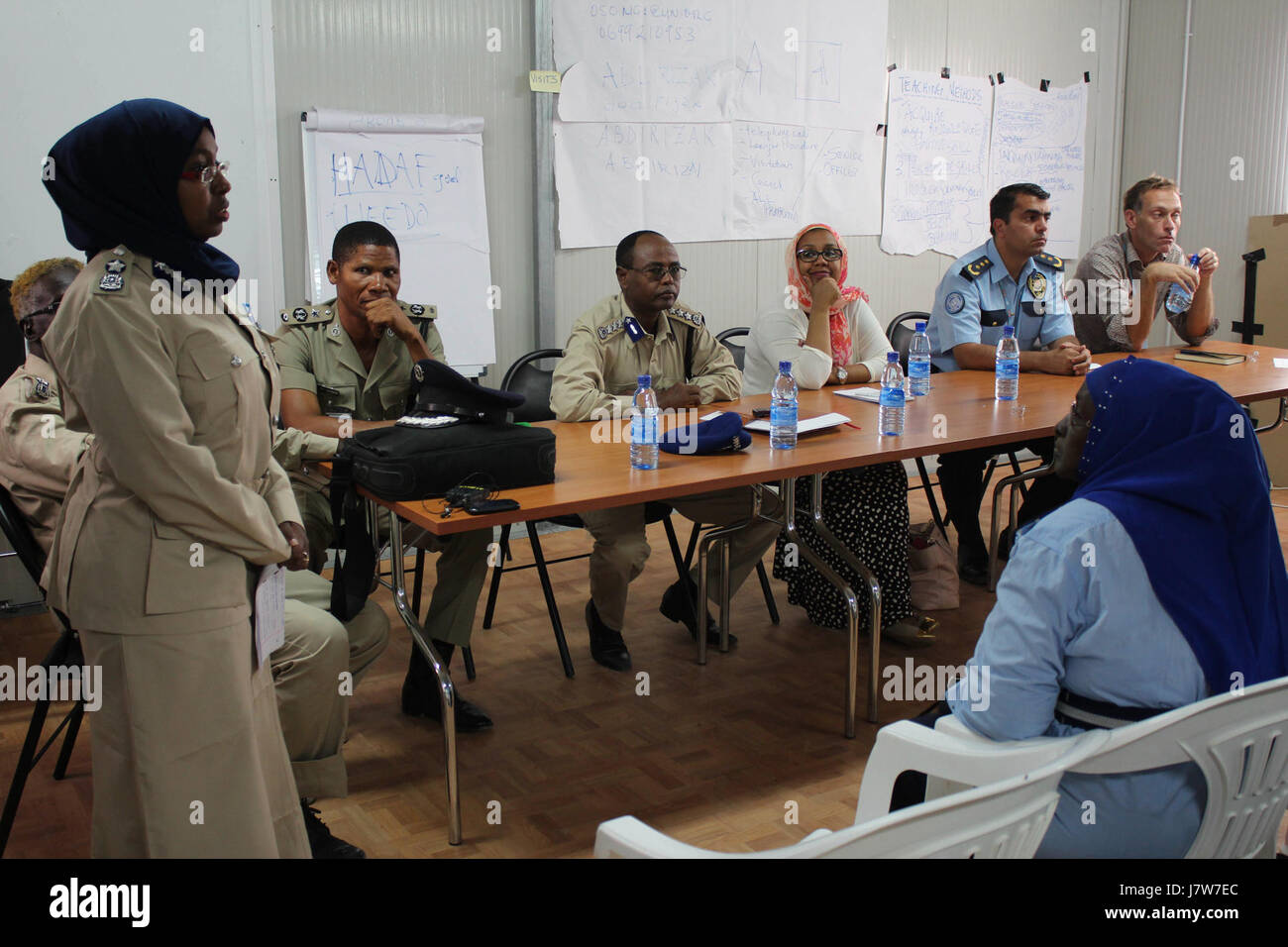 This image documents a successful human rights training session held in ...