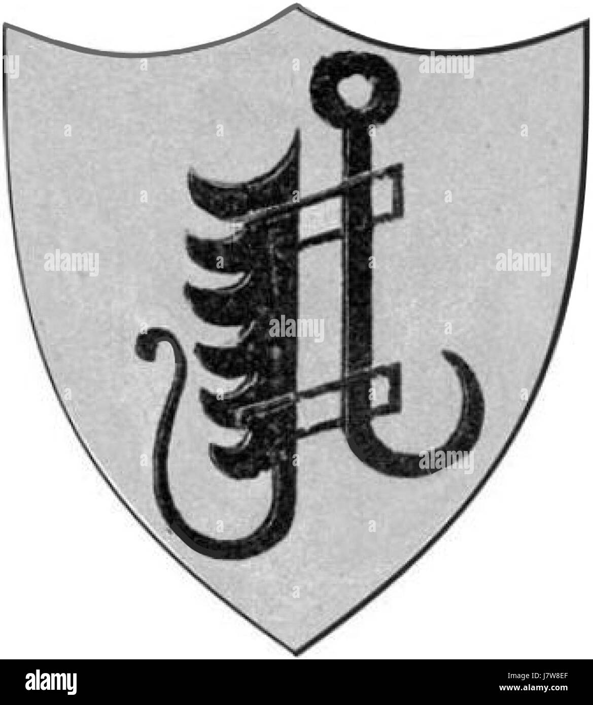 Decken coat of arms Stock Photo