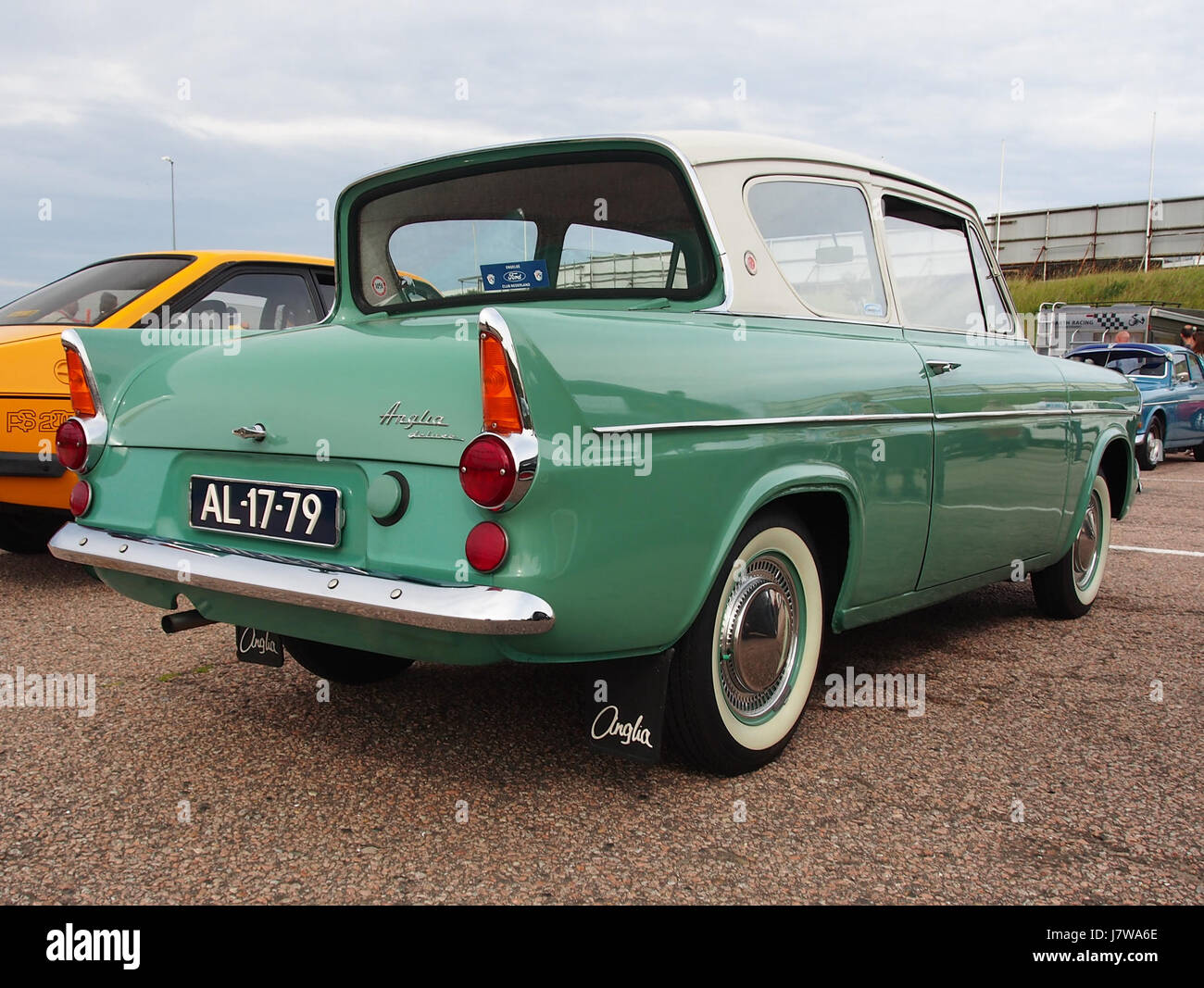 1960 Ford 105E Anglia, licence AL 17 79, pic5 Stock Photo - Alamy