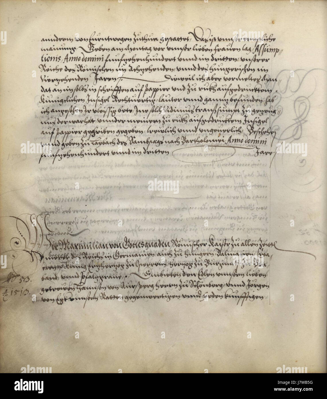 This document from August 14, 1503, highlights a historical event or ...