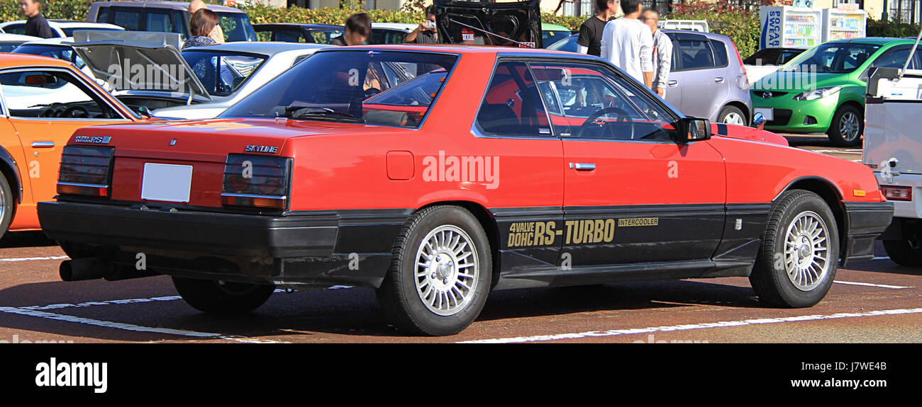 1983 1985 Nissan Skyline Coupe 2000 Turbo RS X rear Stock Photo - Alamy