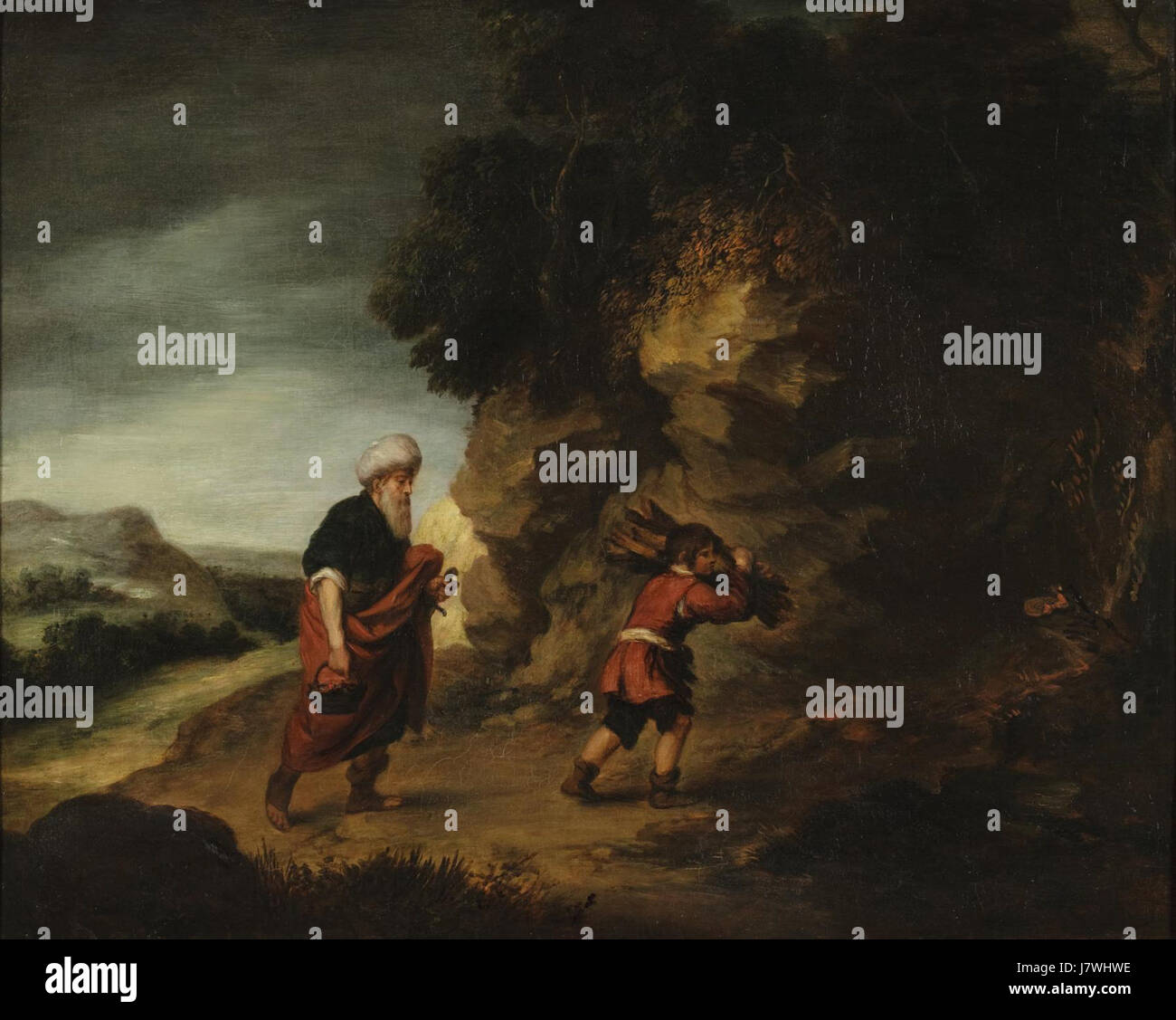 Abraham isaac old testament hi-res stock photography and images - Alamy