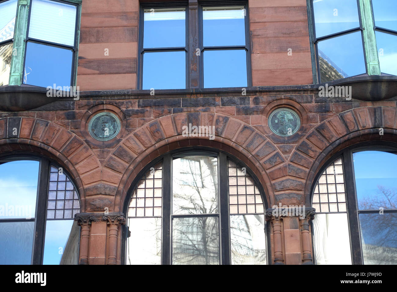 The Claflin Building in Boston, Massachusetts, is an iconic structure ...