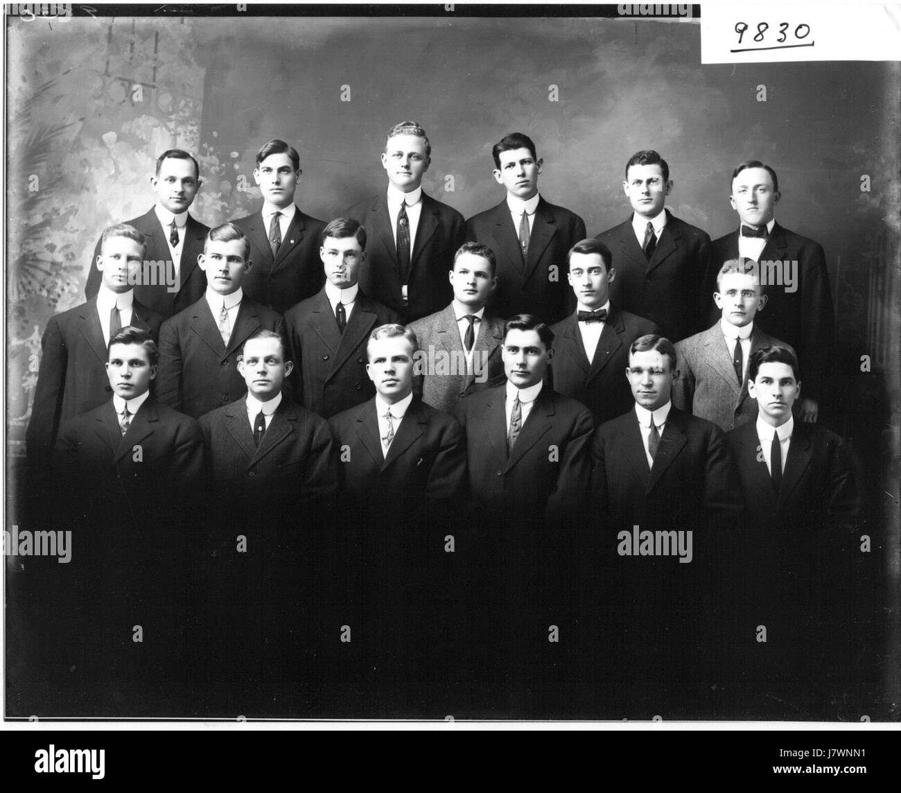 Delta Kappa Epsilon group portrait 1910 (3195480220 Stock Photo - Alamy