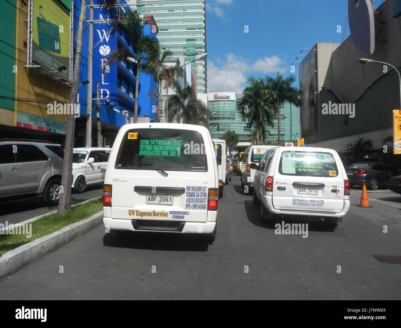 Araneta Center in Cubao, Quezon City, is a prominent urban landmark ...