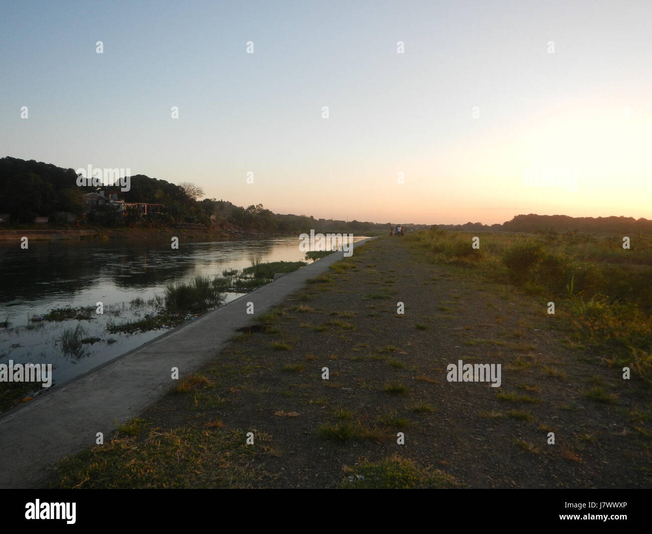 This image likely depicts the construction of riprap for slope ...