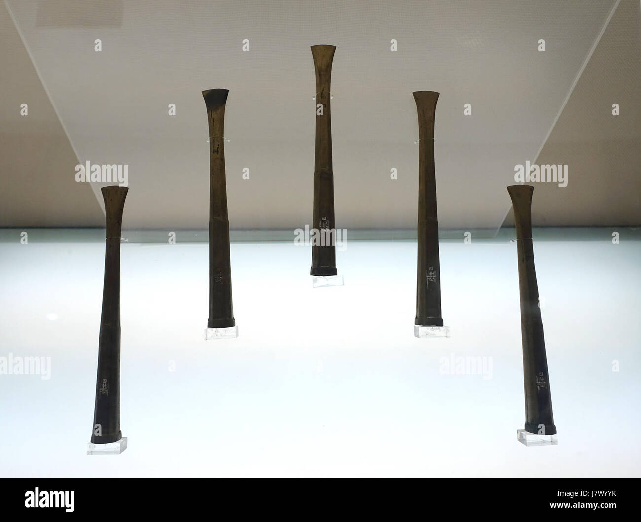 Chisels, China, unearthed at Majia, Xindu, Chengdu, Warring States ...
