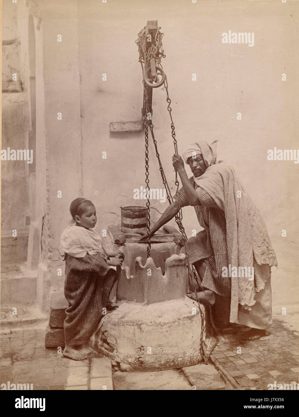 Algeria 1800s Tupper Scrapbooks Collection 6 Stock Photo
