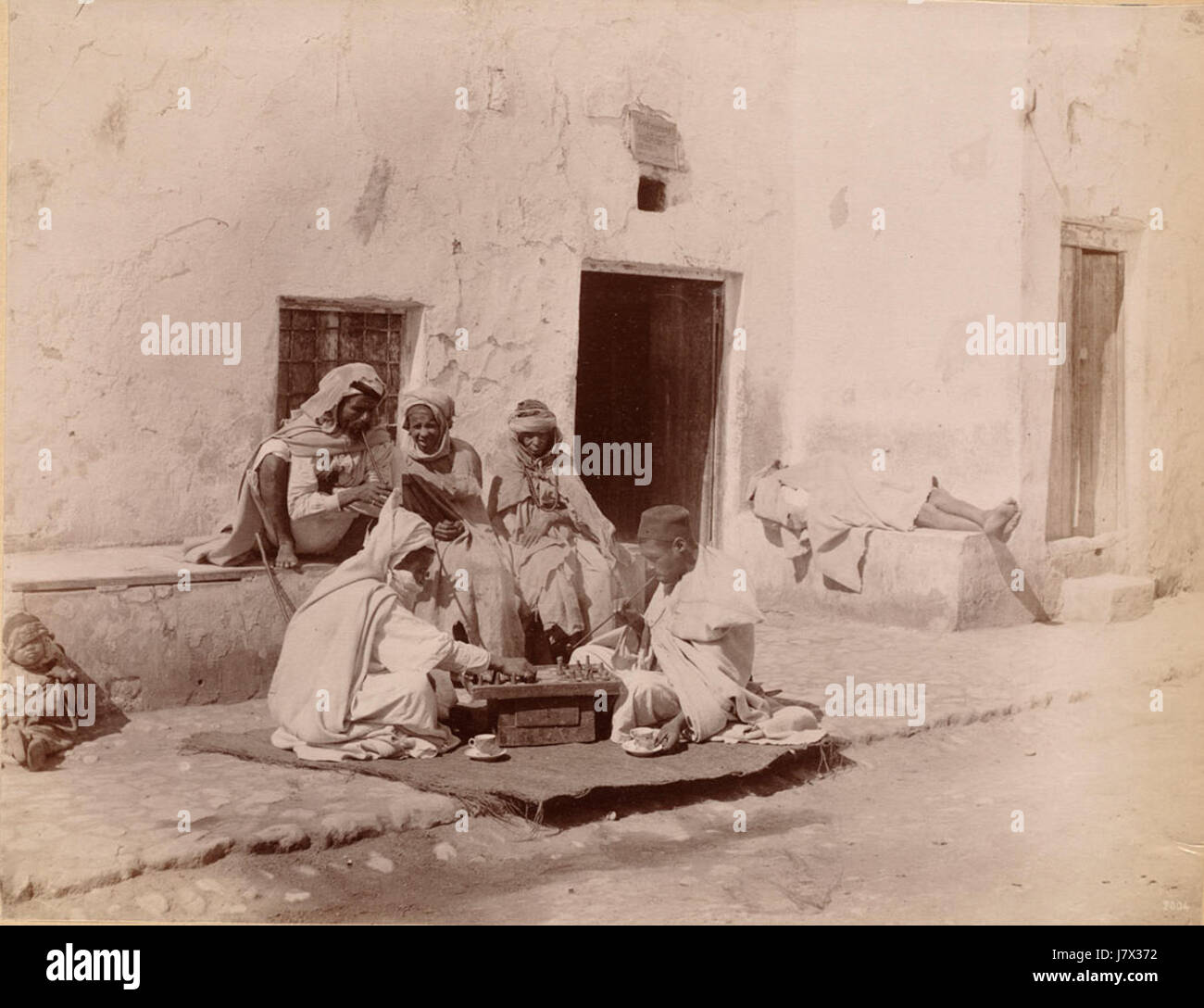 Algeria 1800s Tupper Scrapbooks Collection 7 Stock Photo