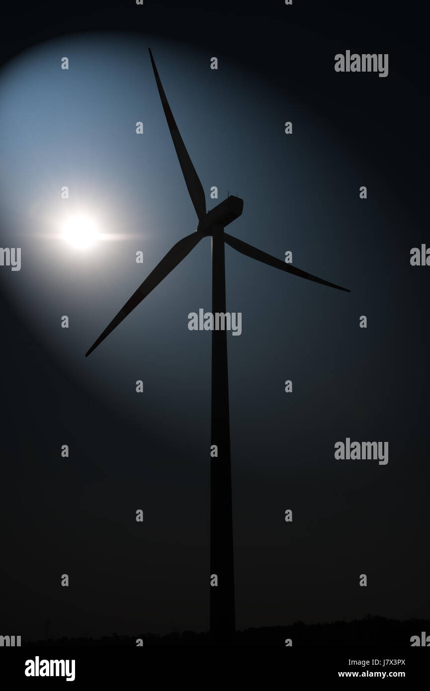 engineering energy power electricity electric power wind force wind energy Stock Photo