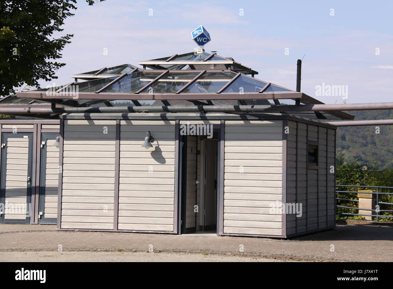 house building public toilet cottage house building public entrance