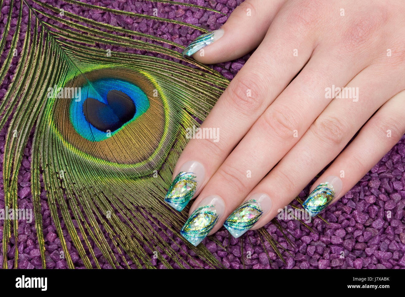 hand hands fingernails fingernail manicure hand hands finger green