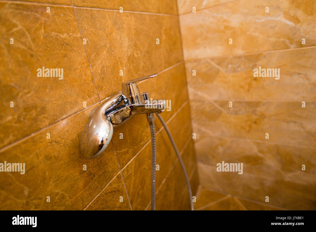 Shower head in the bathroom Stock Photo Alamy