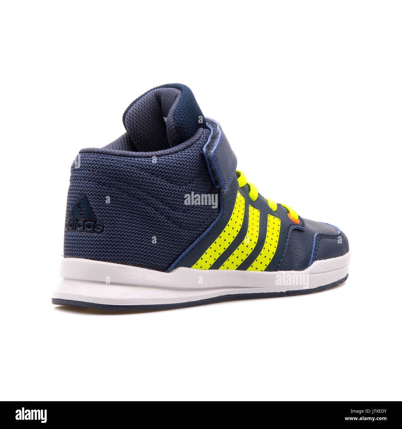 Blue and yellow adidas sneakers hi-res stock photography and images - Alamy