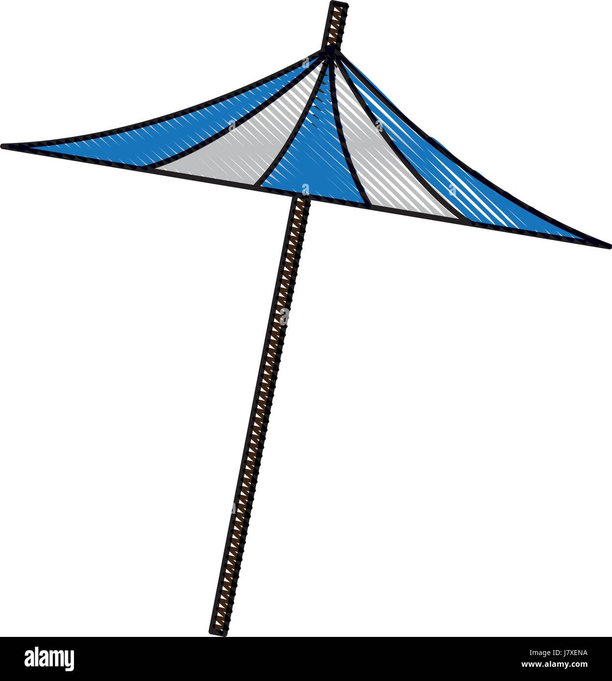 umbrella decoration cocktail drink icon Stock Vector Image & Art Alamy