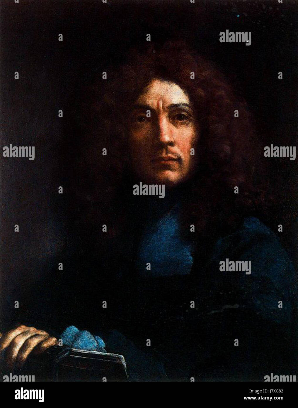 Carlo Maratta autoritratto Stock Photo Alamy