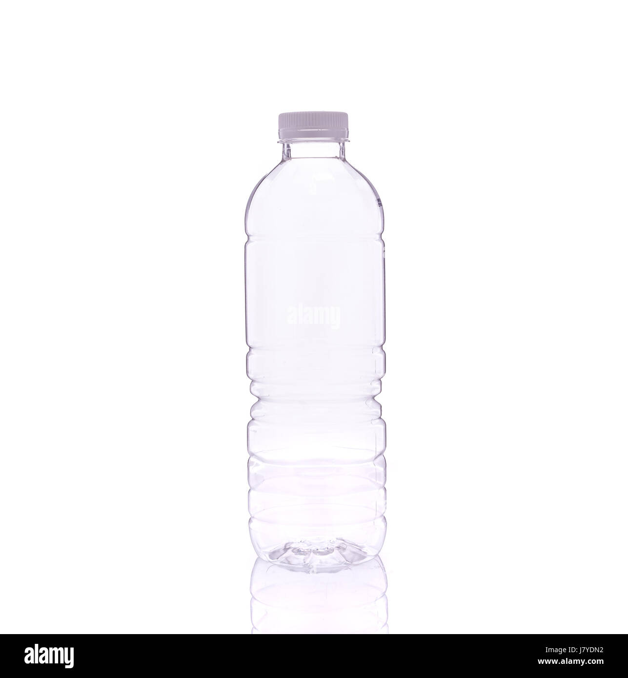 Empty clear drinking water bottle hi-res stock photography and