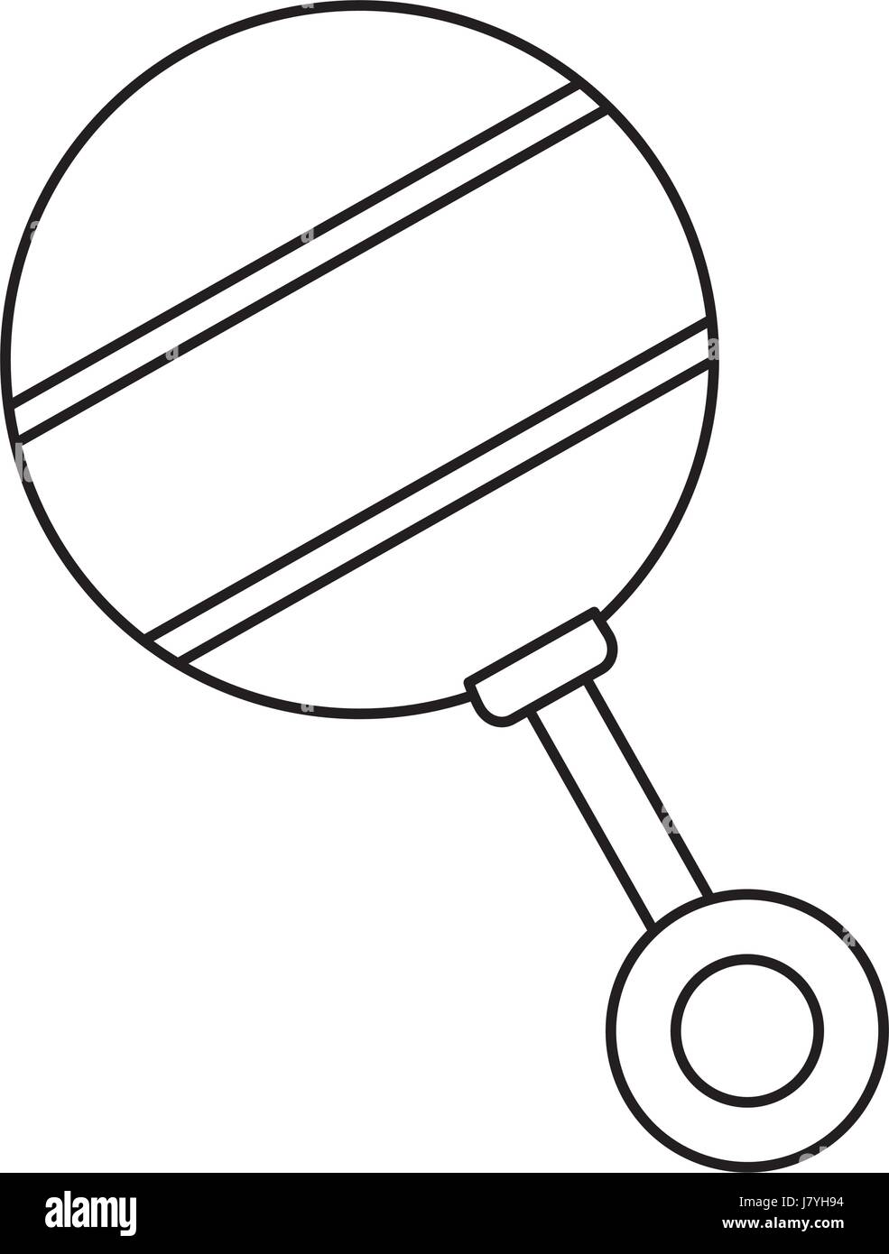 baby rattle icon Stock Vector Image & Art - Alamy