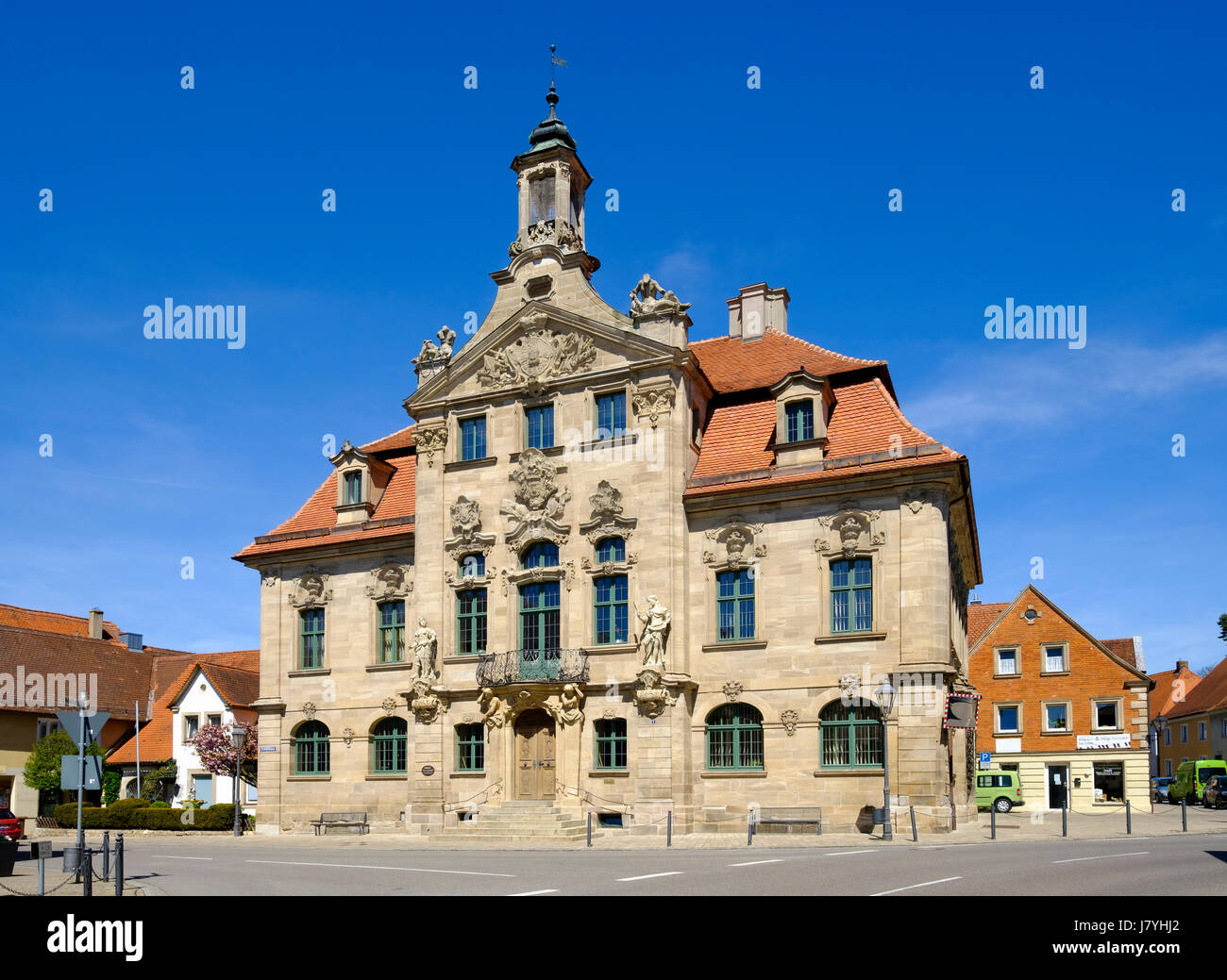 Ellingen town hall hi-res stock photography and images - Alamy