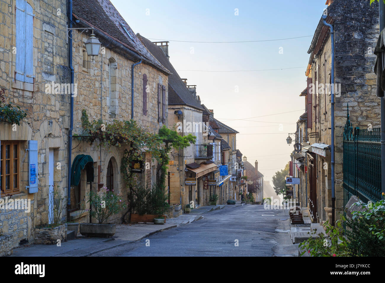 France, Dordogne, Domme, labelled Les Plus Beaux Villages de France