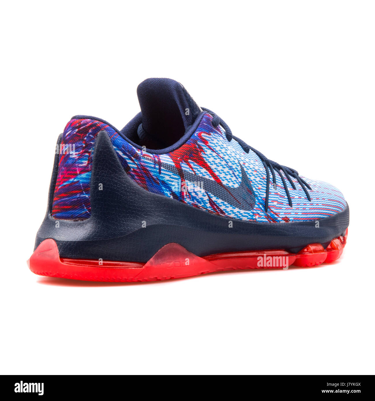 Nike KD 8 (GS) Youth Navy Blue Crimson Sneakers - 768867-446 Stock Photo - Alamy
