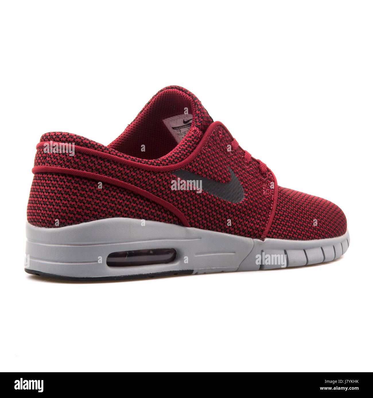 tema leopardo Maldito Nike Stefan Janoski Max Men's Red Black Skateboarding Sneakers - 631303-601  Stock Photo - Alamy