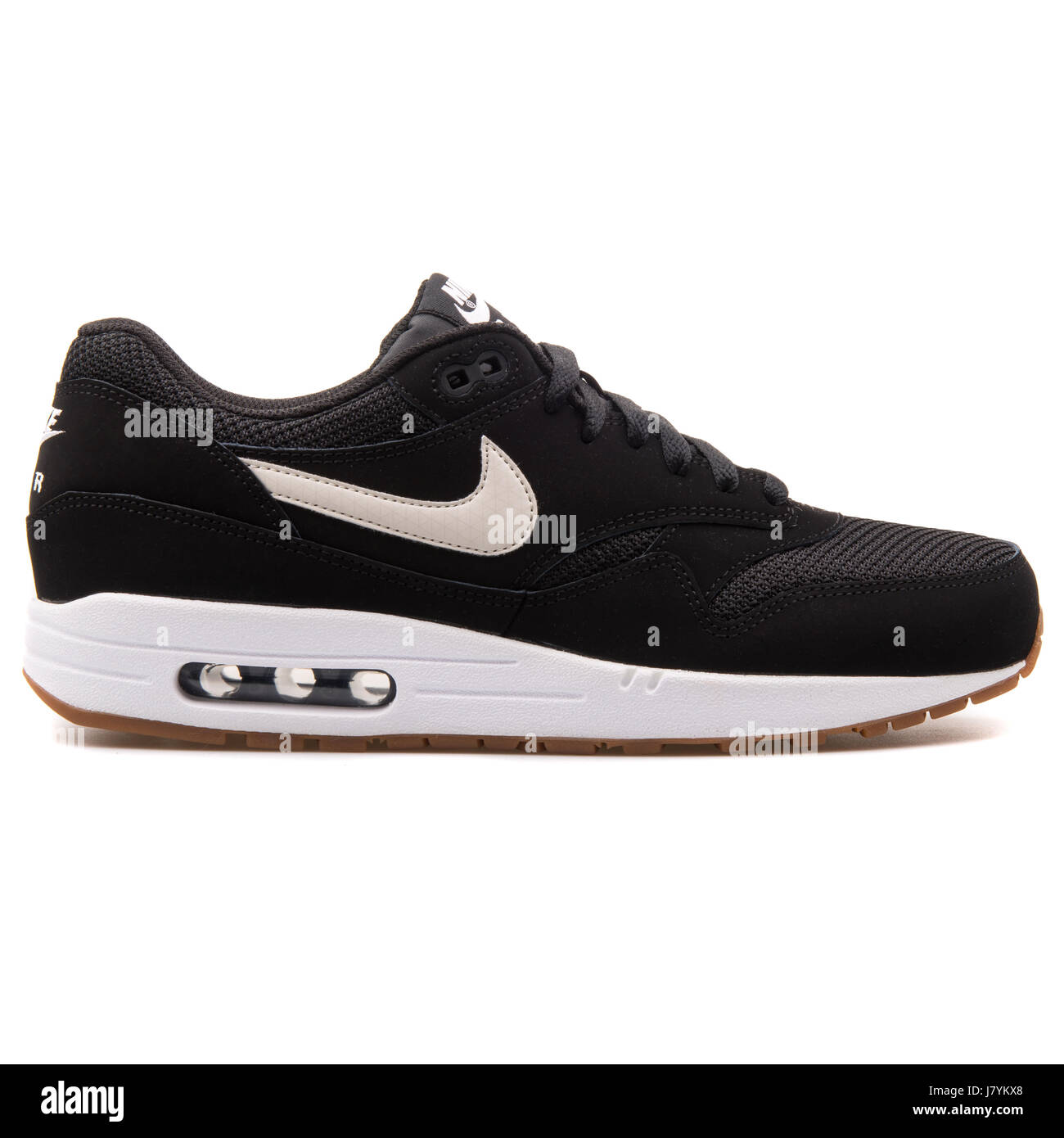 Nike Air Max 1 Essential Men's Black Sports Sneakers - 537383-026 Stock  Photo - Alamy