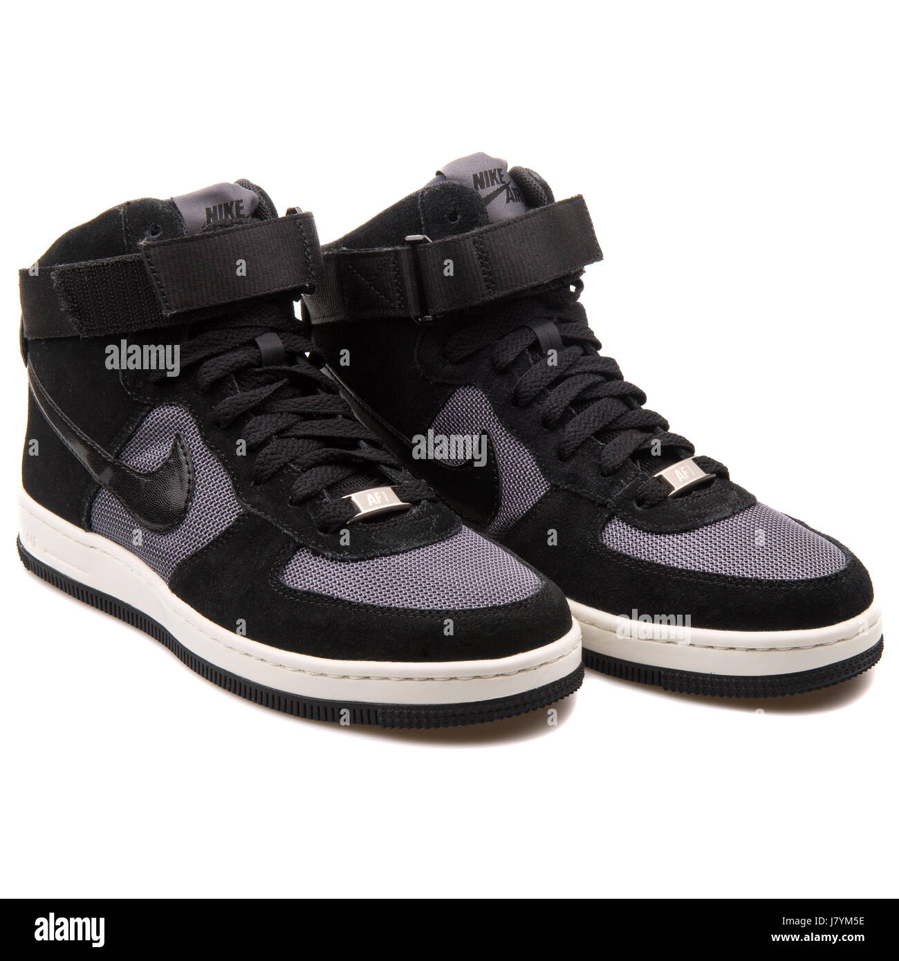 Nike W AF1 Ultra Force Mid Women's High Black Sneakers - 654851-009 Stock  Photo - Alamy