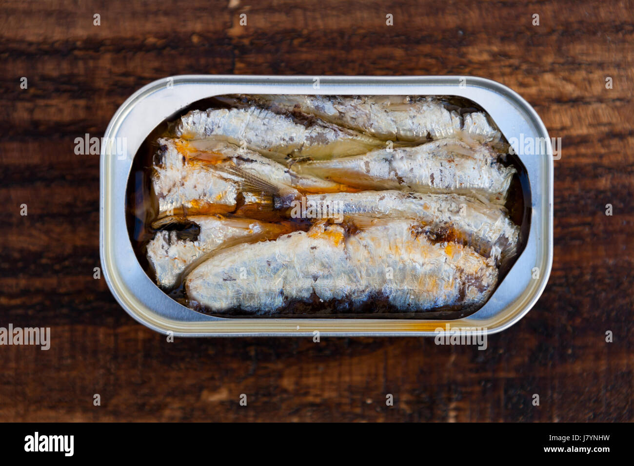 Cans of canned sardine . Healthy meal Stock Photo Alamy