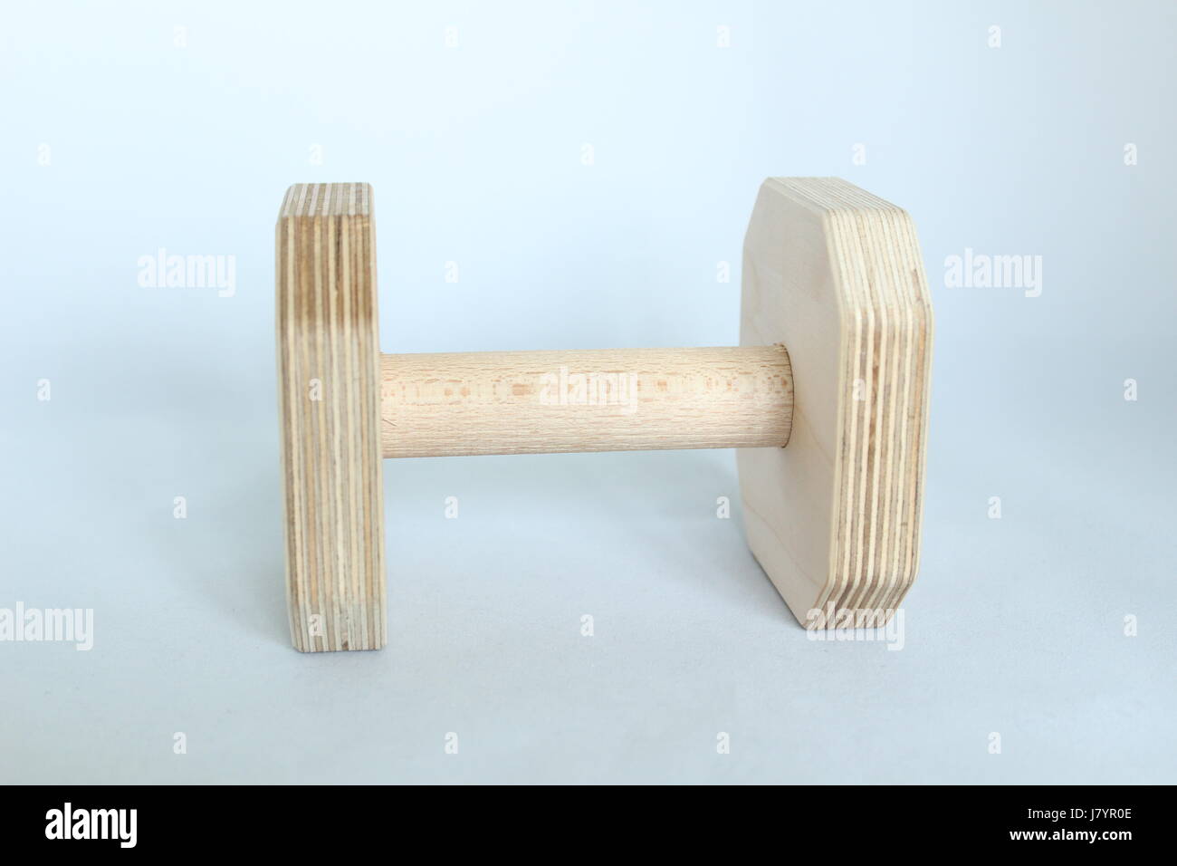 Dog obedience dumbbell for canine competition Stock Photo