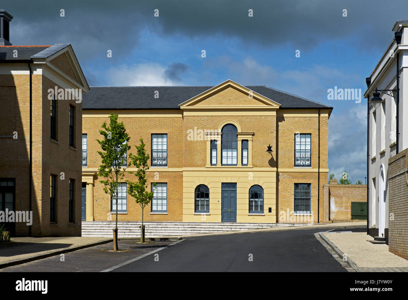 Poundbury, near Dorchester, Dorset, England UK Stock Photo